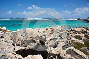 Limestone Formations at Rottnest Island