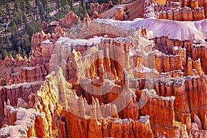 Limestone Hoodoos Bryce Point Bryce Canyon National Park Utah