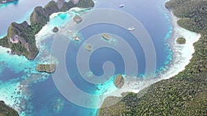 Limestone Islands and Lagoon in Wayag, Raja Ampat