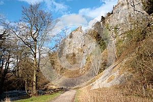 Limestone rocks at Dovedale