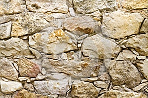 Limestone wall background