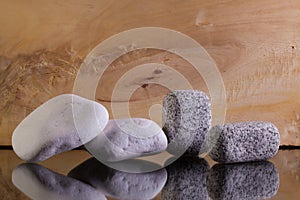 Limestones and granite stones