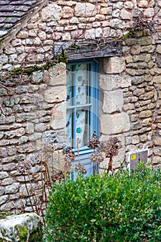 Limeuil, in the Dordogne-PÃ©rigord region in Aquitaine, France. Medieval village with typical houses perched on the hill