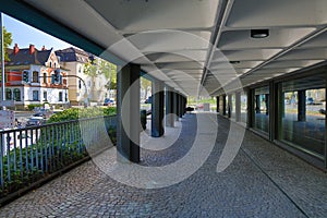 Liminal urban space in Bochum, Germany photo