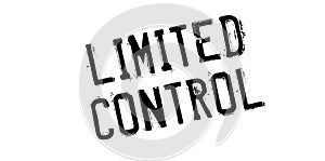 Limited Control rubber stamp