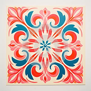 Limited Edition Tile Design Paintings By Julianne Peyton photo