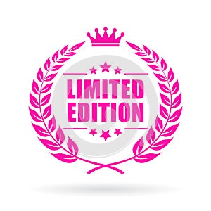 Limited edition vector icon