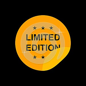 Limited edition vector icon
