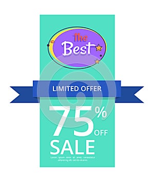 Limited Offer 75 Off Best Night Sale Banner