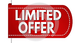 Limited offer banner design