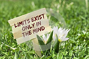 Limits exist only in the mind photo