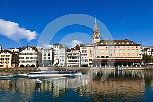 Limmat River in Zurich