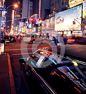 Limo in New York