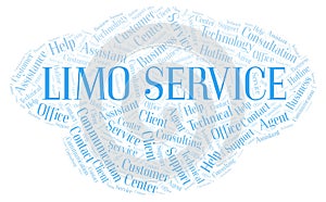 Limo Service word cloud.