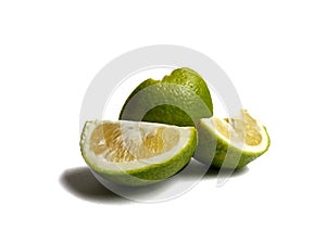 limon,mousambi, musambi, sweet lime, sweet lemon, and sweet limetta on light background photo
