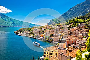 Limone sul Garda waterfront view photo