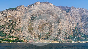 Limone view from Lake Garda