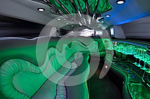 Limousine interior