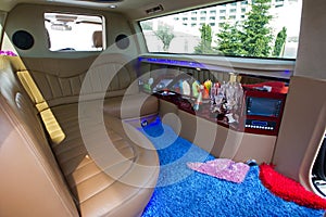 Limousine interior