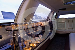 Limousine interior