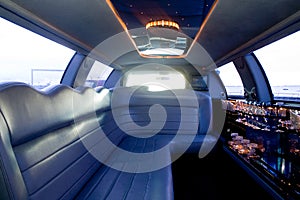 Limousine interior
