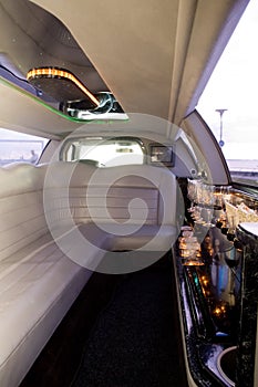Limousine interior
