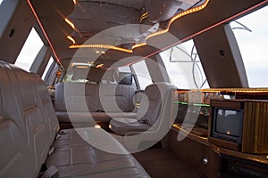 Limousine interior