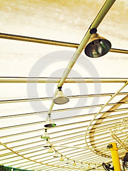 Limpid round ceiling