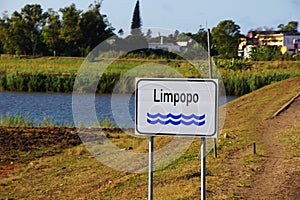 Limpopo river in Mozambique