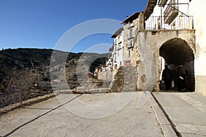 Linares de Mora village,Teruel, Spain