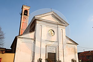 Linarolo Chiesa di Sant'Antonio Abate Church panorama particular landscape characteristic village Catholic religion photo