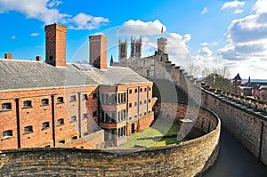Lincoln castle and cathedral
