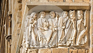 Lincoln cathedral frieze