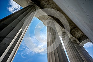 Lincoln Memorial Columns