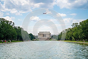 Lincoln Memorial in the National Mall, Washington DC photo