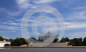 Lincoln Memorial and Potomac River, Washington DC