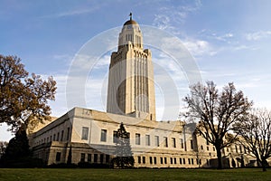 Lincoln Nebraska Capital Building Government Dome Architecture