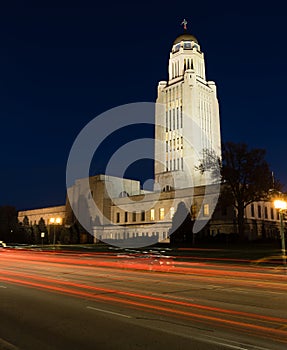 Lincoln Nebraska Capital Building Government Dome Architecture