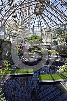 Lincoln Park Conservatory inside