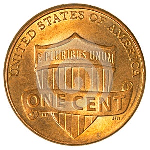 Lincoln Shield one cent coin