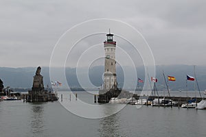 Lindau harbor