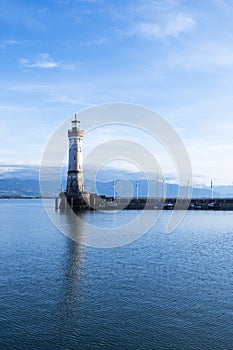 Lindau lighthouse harbor