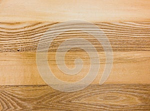 Linden and Ash wood texture A fragment of a wooden panel hardwood photo