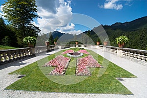 Linderhof gardens and park