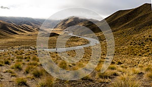 Lindis Pass, New Zealand