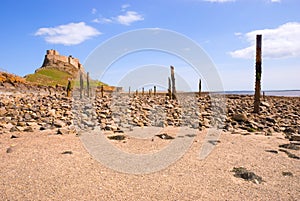 Lindisfarne Castle and beach I
