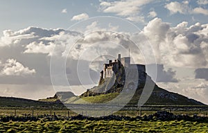 Lindisfarne Castle, Holy Island, Northumberland. England.UK