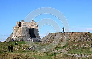 Lindisfarne Castle, Holy Island, Northumberland UK