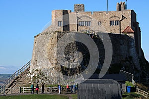 Lindisfarne Castle, Holy Island, Northumberland UK