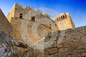 Lindos Acropolis.Greece, Rhodes,